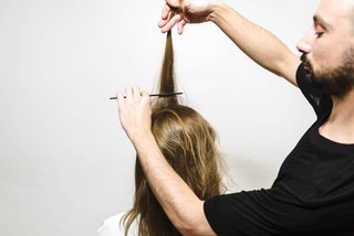 Deconstructed French Twist Tutorial Step 5 Kerastase