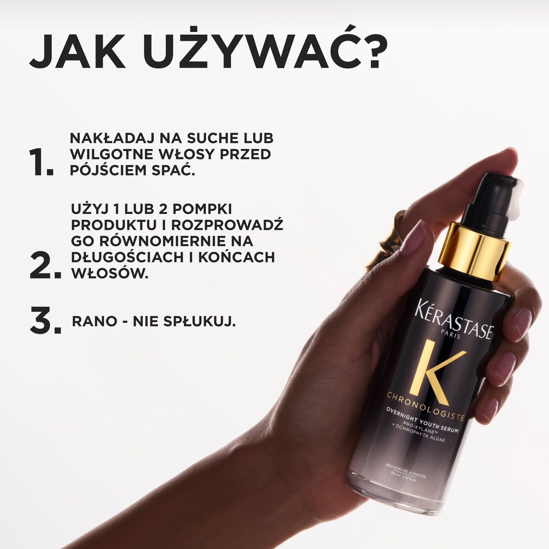 Sposób używania produktów Chronologiste