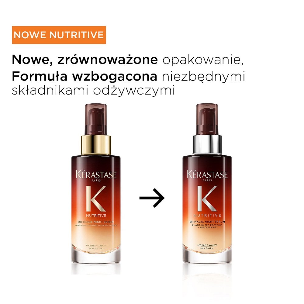 トリートメント KERASTASE Nutritive 8H Magic Night Serum Serum nawilżające na noc 8H Magic Night Nutritive | Kérastase